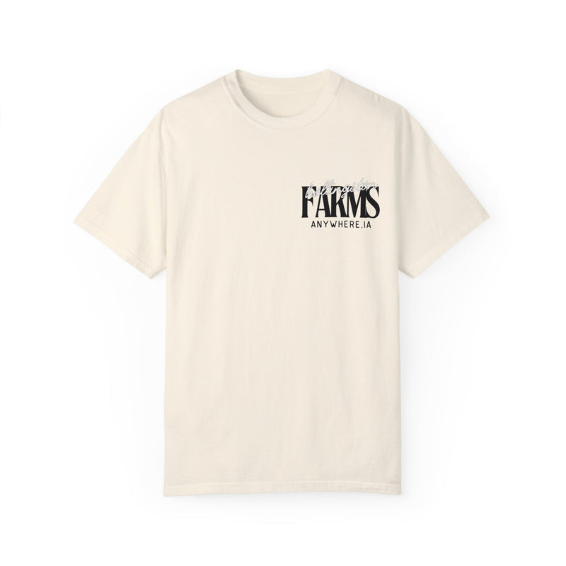 Custom Farm Tee Front + Back