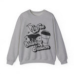 Coffee & Calving Season Crewneck Sweatshirt