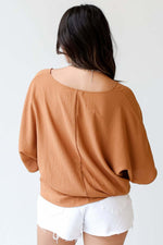 Chrissy V-Neck Half Sleeve Blouse