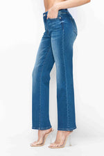 bytos Cat's Whiskers High Rise Straight Jeans