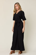 Into the Night Black Jumpsuit