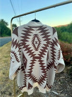 Naomi Wilde | Aztec Styled Cardigan with Large Arms