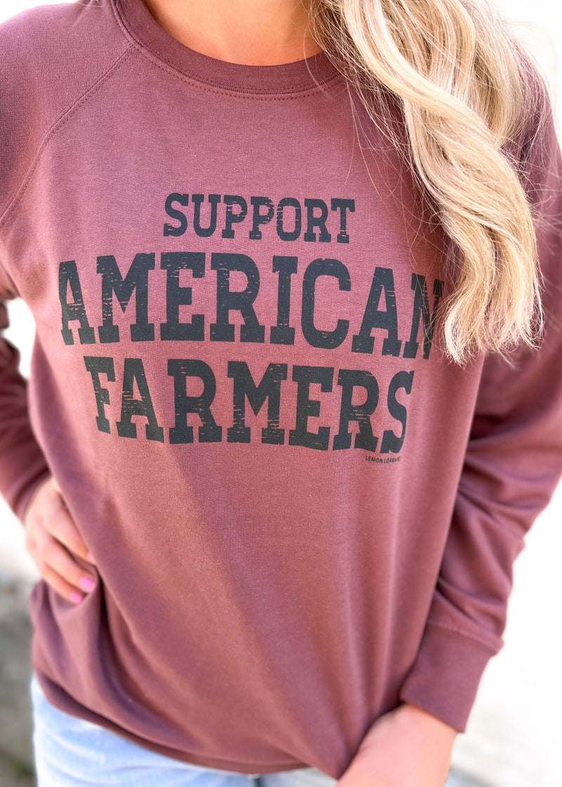 Support American Farmers - Crewneck Sweatshirt