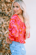 Pretty as a Sunrise Smocked Blouse