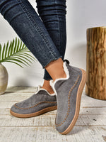 Warm and Toasty Lined Slip On Sneakers