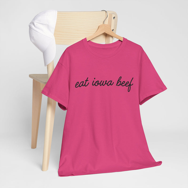 Eat Iowa Beef Cotton Tee