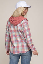 Plaid Shirt Hoodie