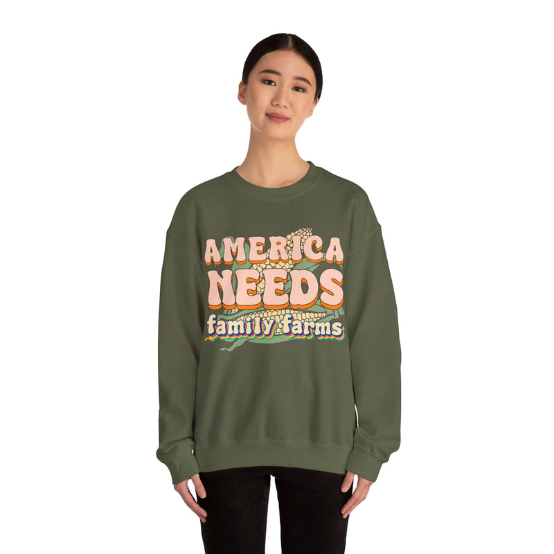 America Needs Farmers Sweatshirt