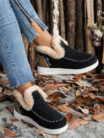 Toasty Toes Fur Lined Slip On Sneakers