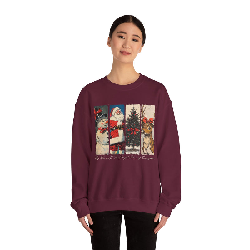 Vintage Most Wonderful Time of the Year Sweatshirt