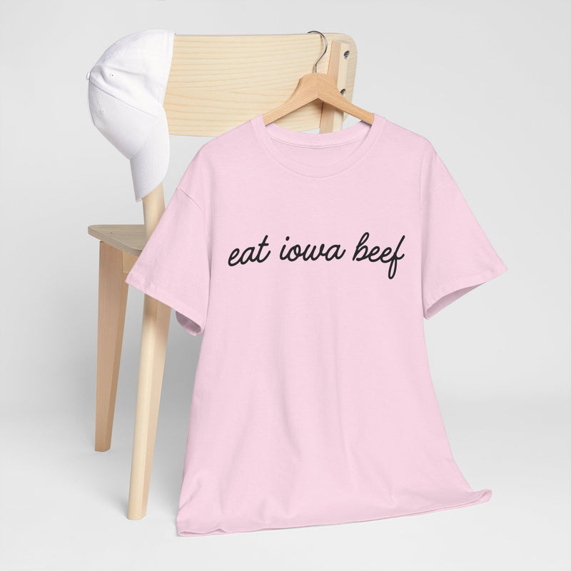 Eat Iowa Beef Cotton Tee