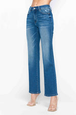 bytos Cat's Whiskers High Rise Straight Jeans