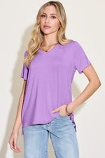 Basic Bae Bamboo V-Neck Tee | Summer Edit