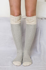 Toasty Knitted Lounge Socks