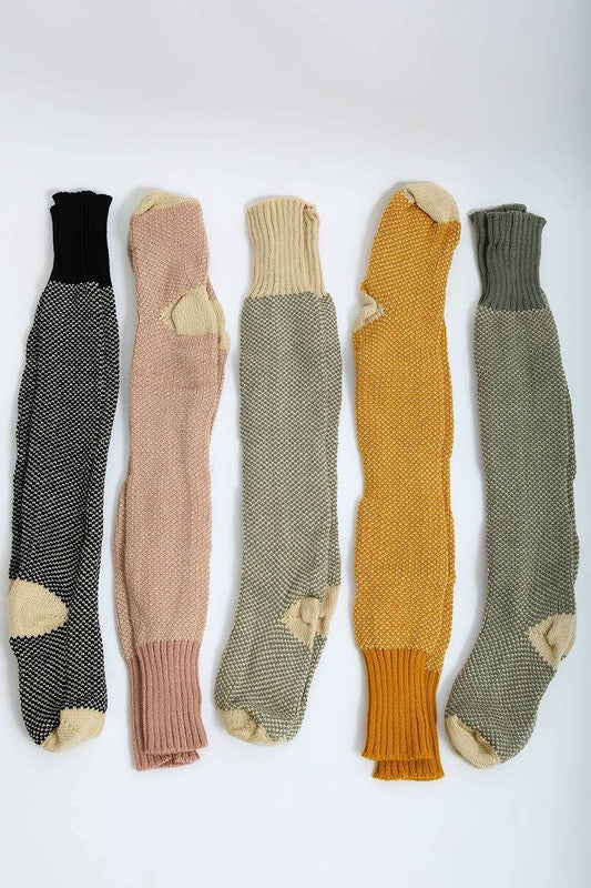 Toasty Knitted Lounge Socks