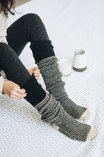 Toasty Knitted Lounge Socks