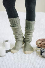 Toasty Knitted Lounge Socks