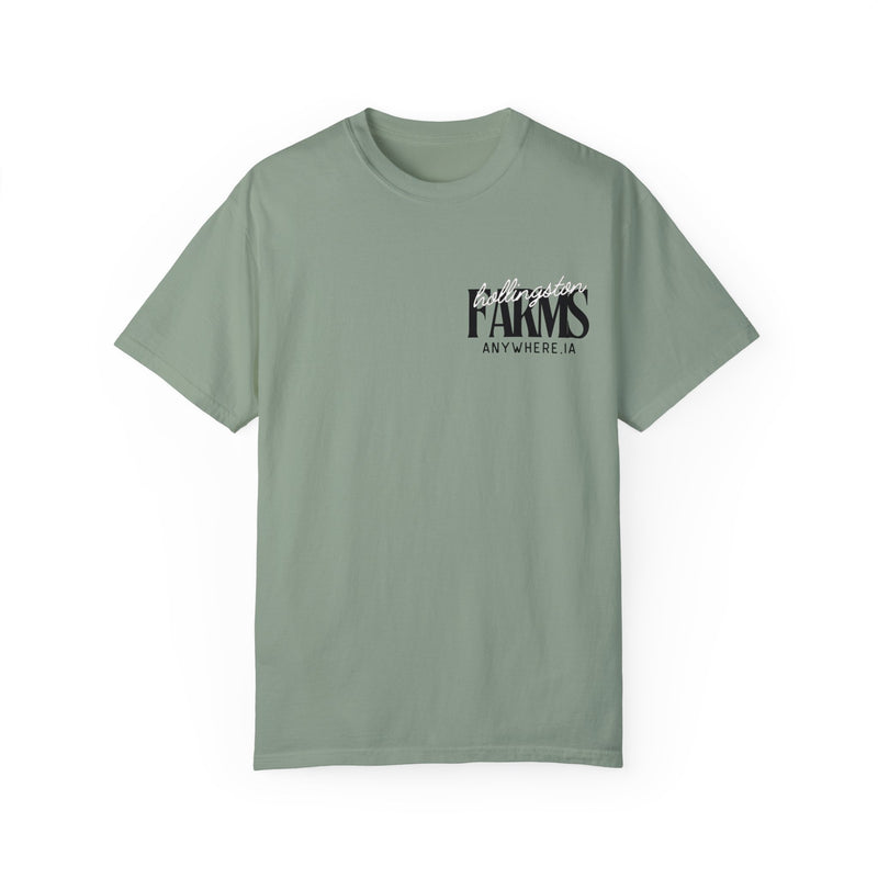 Custom Farm Tee Front + Back