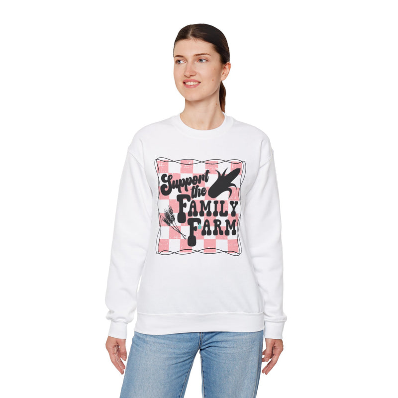 Support the Family Farm Crewneck Sweatshirt DAILY DEAL