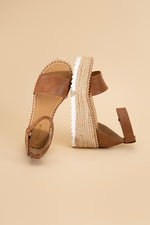 Caramel Platform Sandals