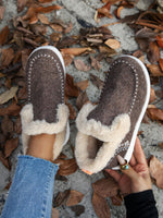 Toasty Toes Fur Lined Slip On Sneakers