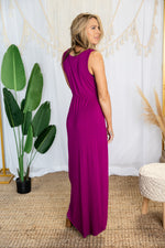 Elegantly Wrapped Maxi - Magenta