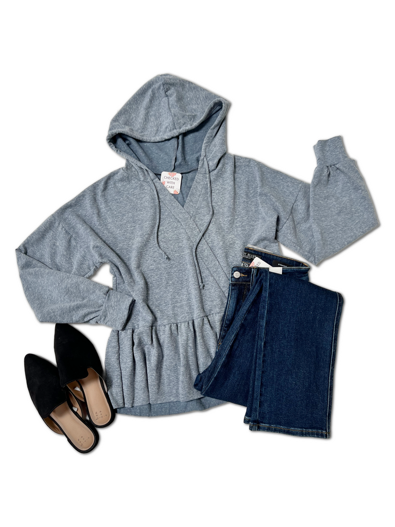 Tranquility Peplum Hoodie