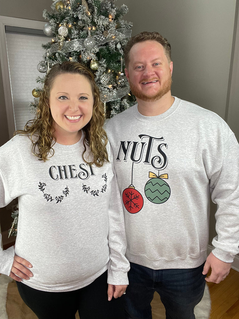 Chest-Nuts Graphic Crewneck