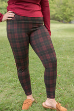 This Love Plaid Ponte Pants