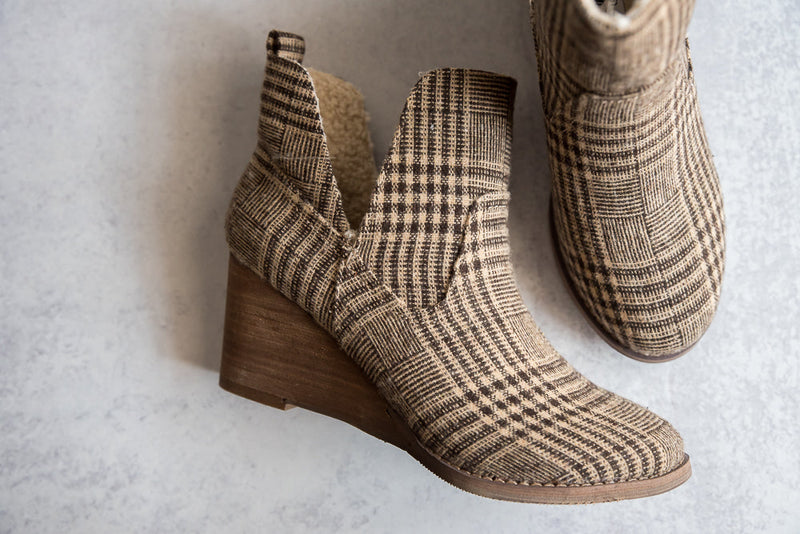 Ember Wedge Booties