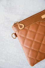 The Kate Clutch in Camel