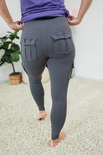 Out of Love Leggings in Charcoal