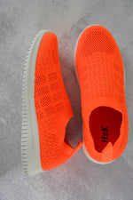 My Slip On Sneakers in Orange