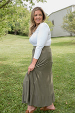 All Around Skirt in Olive