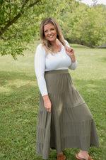 All Around Skirt in Olive