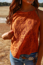 The Yala Top- Rust