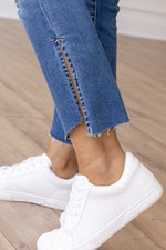 The Maya Midwash Split Jeans