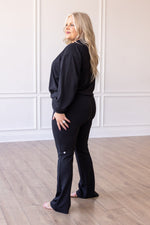 Ultimate Flex Noir Compression Yoga Pants