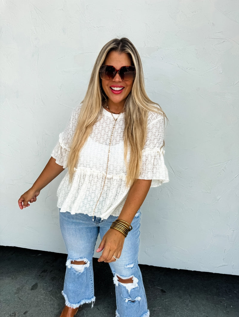 Maggie Lace Top