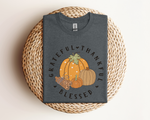 Thankful and Blessed Pumpkin Tee