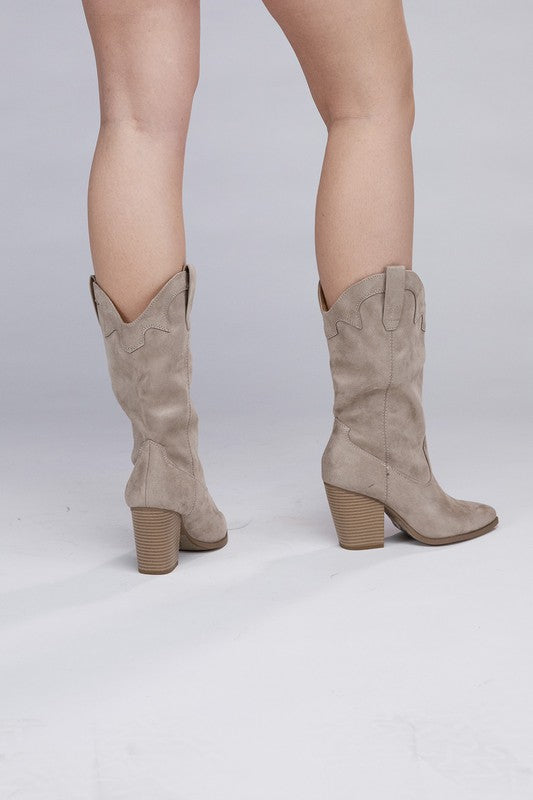 Akito Knee High Heel Boots