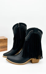 Beast Adela Fringe Boot in Black