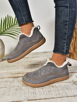 Warm and Toasty Lined Slip On Sneakers