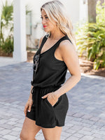 Chasing Dreams Romper with Pockets