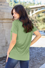 Bamboo V-Neck Pocket Tee