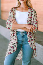 Looking for Leopard Half Sleeve Cardigan