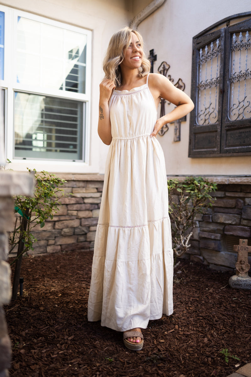 You're Still The One - Cream Maxi