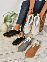 Warm and Toasty Lined Slip On Sneakers