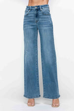 bytos High Rise Wide Leg Jeans with Pockets