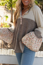 In the Meadow Bell Floral Henley